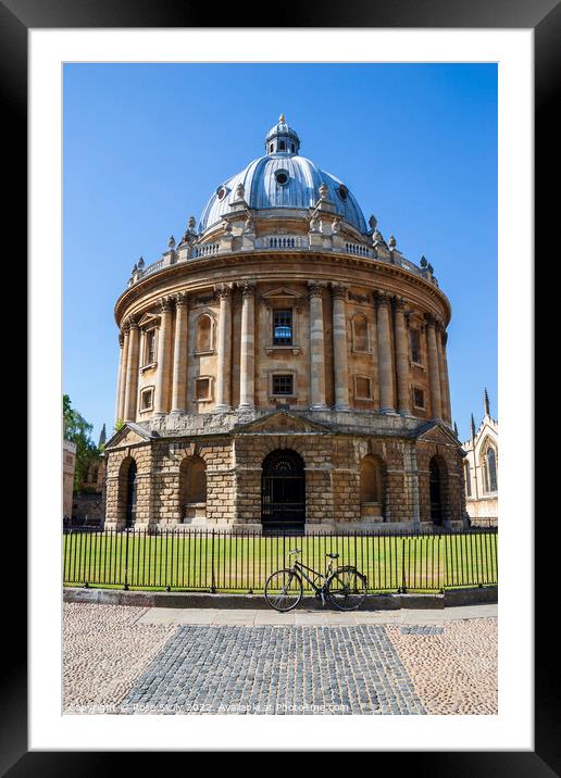 Radcliffe Camera University of Oxford Framed Mounted Print by Rose Sicily