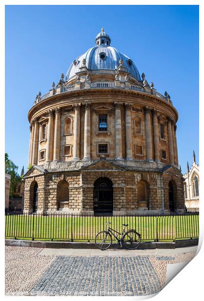 Radcliffe Camera University of Oxford Print by Rose Sicily