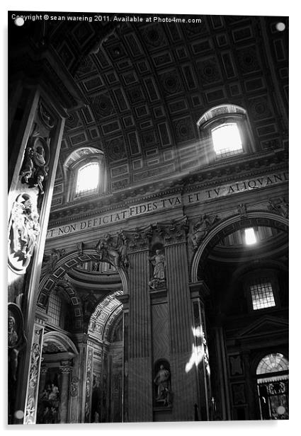Saint Peters 1 Acrylic by Sean Wareing