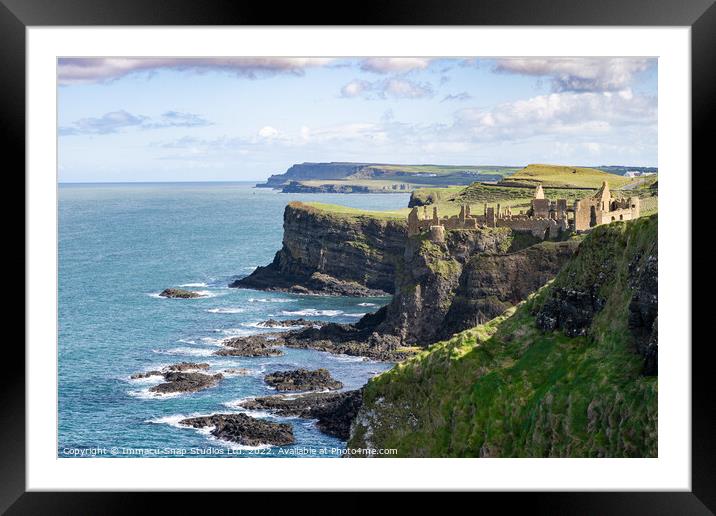 Dunluce Castle Framed Mounted Print by Storyography Photography