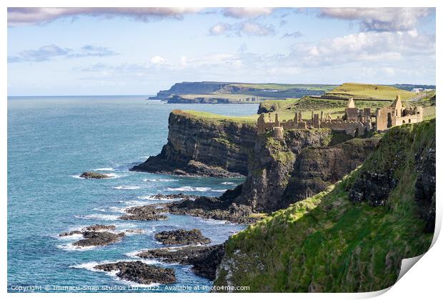 Dunluce Castle Print by Storyography Photography