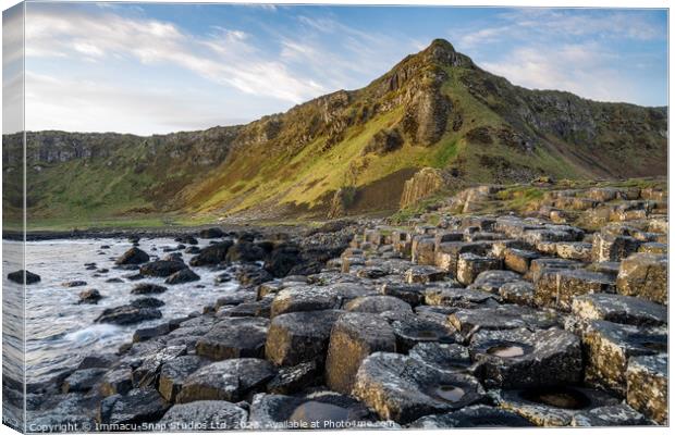Giant's Causeway Canvas Print by Storyography Photography