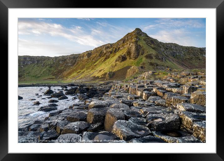 Giant's Causeway Framed Mounted Print by Storyography Photography