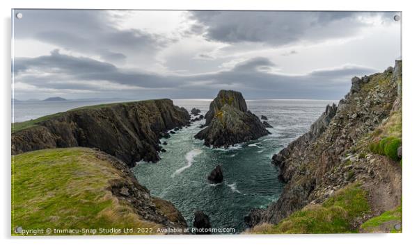 Hell's Hole in Ireland Acrylic by Storyography Photography