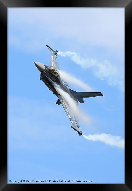 BAF F16 RIAT 2011 Framed Print by Oxon Images