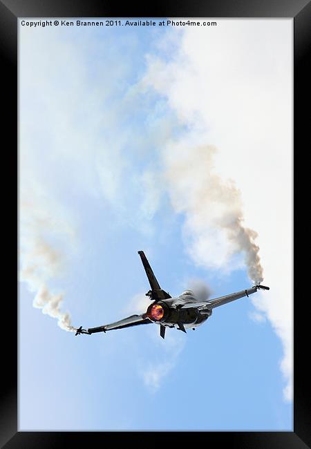 Turkish Air Force F16 Framed Print by Oxon Images