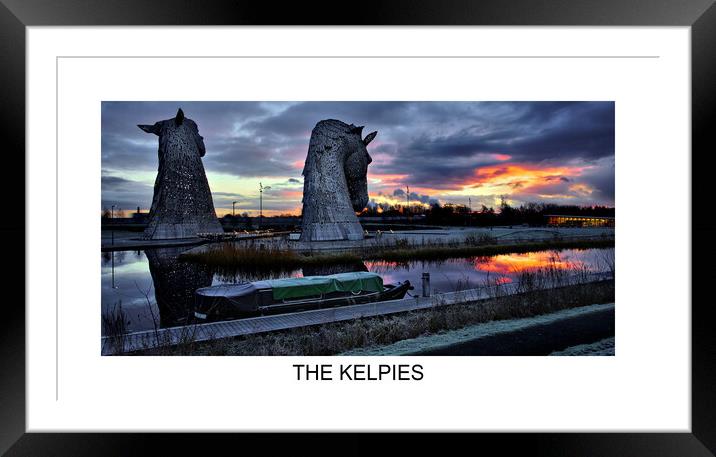 THE KELPIES scotland Framed Mounted Print by JC studios LRPS ARPS
