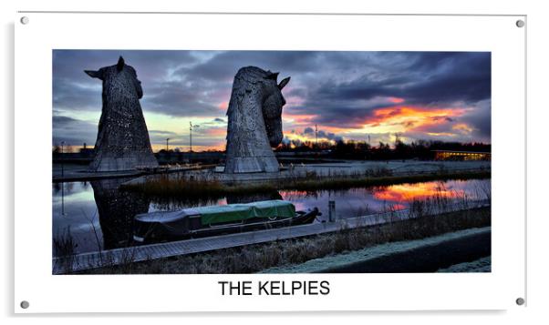 THE KELPIES scotland Acrylic by JC studios LRPS ARPS