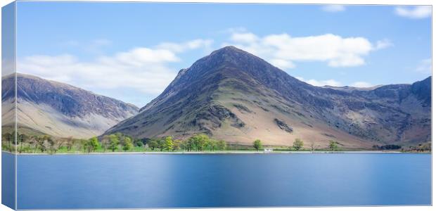 Fleetwith Pike at Buttermere Canvas Print by Roger Green