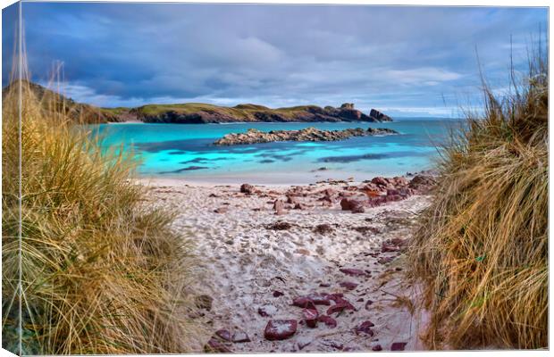Simply Clachtoll Canvas Print by JC studios LRPS ARPS