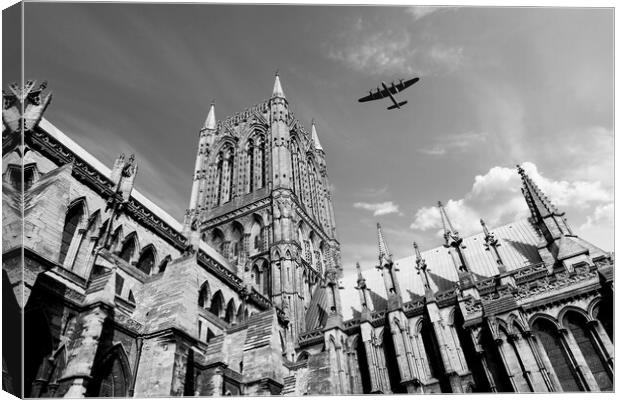 The City Of Lincoln Canvas Print by J Biggadike