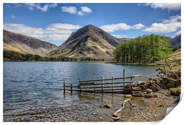 Buttermere Print by Roger Green