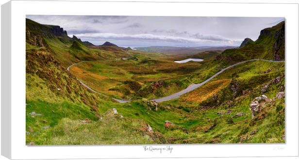    The Quiraing on Skye Canvas Print by JC studios LRPS ARPS