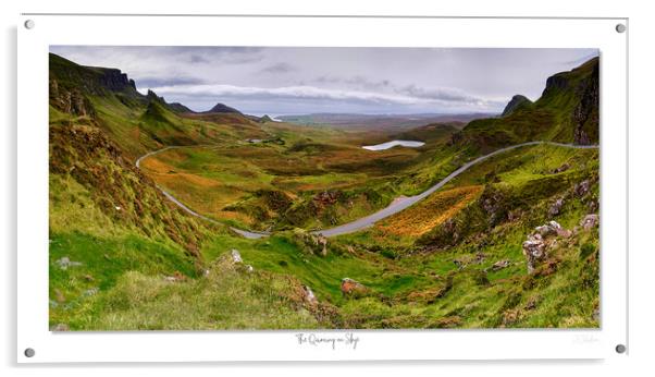    The Quiraing on Skye Acrylic by JC studios LRPS ARPS