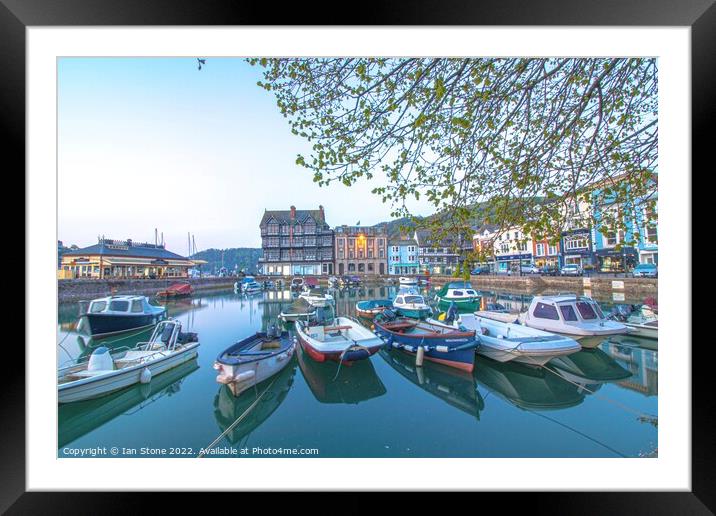 Dartmouth harbour  Framed Mounted Print by Ian Stone
