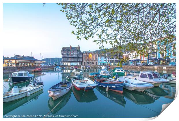 Dartmouth harbour  Print by Ian Stone