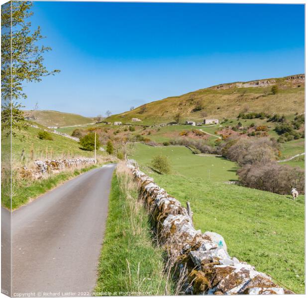 Towards Orgate from Skelton Lane Canvas Print by Richard Laidler