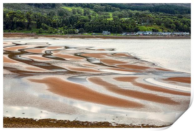 Applecross Bay Print by Derek Beattie