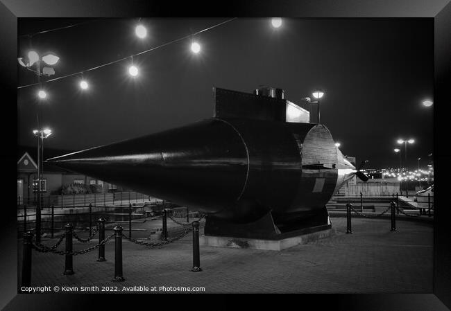 Submarine Resurgam Woodside Framed Print by Kevin Smith