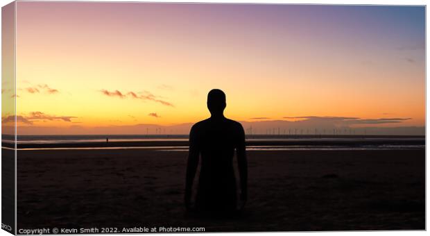 perfect Solitude by Gormley Canvas Print by Kevin Smith