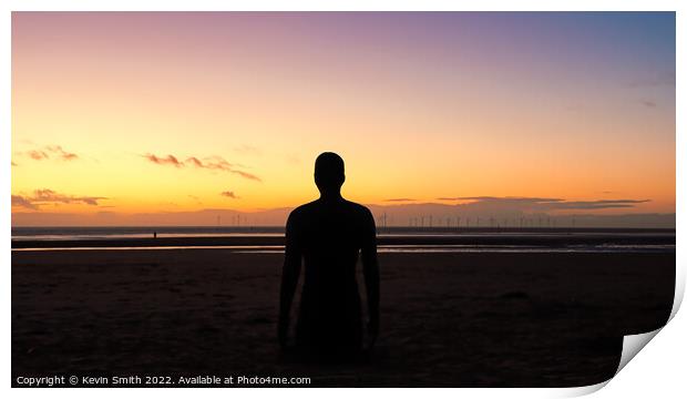 perfect Solitude by Gormley Print by Kevin Smith