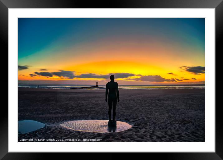 Perfect Solitude Framed Mounted Print by Kevin Smith