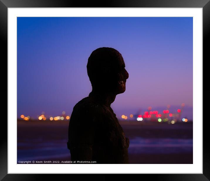 Perfect solitude by Gormley Framed Mounted Print by Kevin Smith