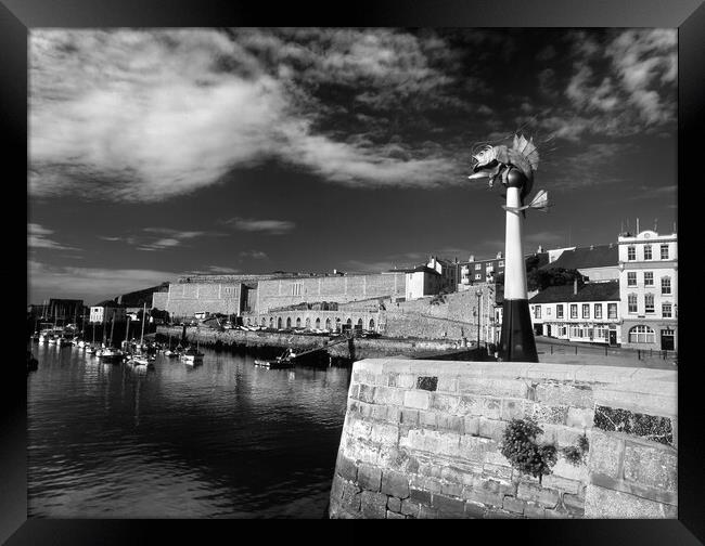 The Leviathan, The Barbican, Plymouth Devon Framed Print by Darren Galpin