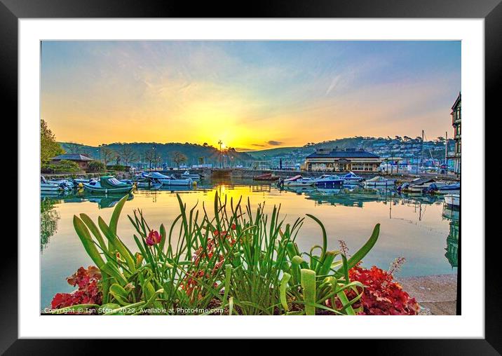 Sunrise in the Southwest  Framed Mounted Print by Ian Stone