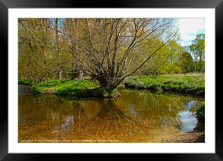 Shaddowed Framed Mounted Print by GJS Photography Artist