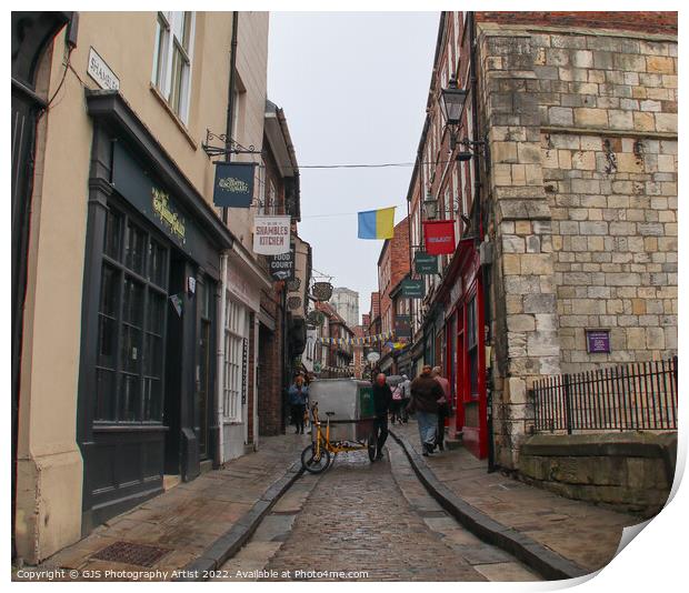 The Shambles Print by GJS Photography Artist