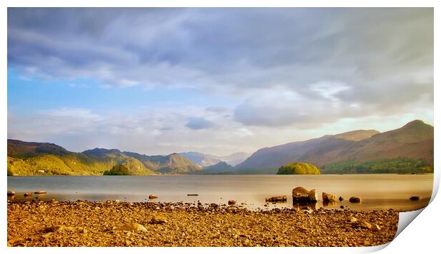 Derwentwater  Print by Victor Burnside