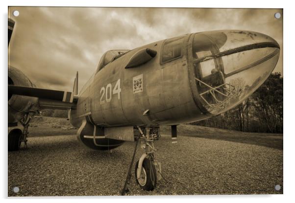 204 of NO.320 SQUADRON RAF Cosford Acrylic by Glen Allen