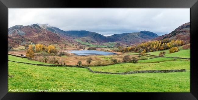 Little Langdale panorama Framed Print by Photimageon UK