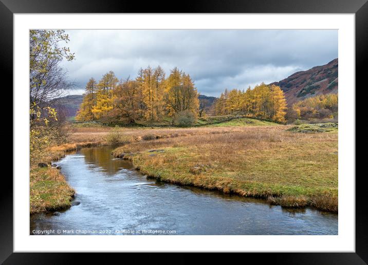 Autumn colour, Little Langdale, Cumbria Framed Mounted Print by Photimageon UK