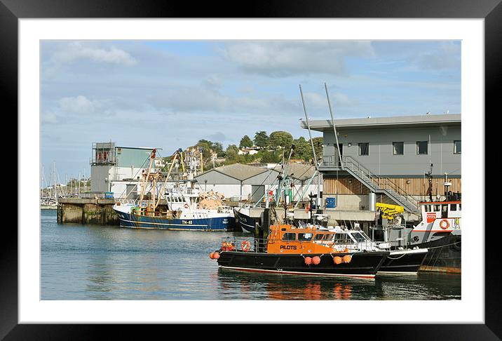The Brixham Pilot Framed Mounted Print by graham young