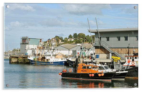 The Brixham Pilot Acrylic by graham young