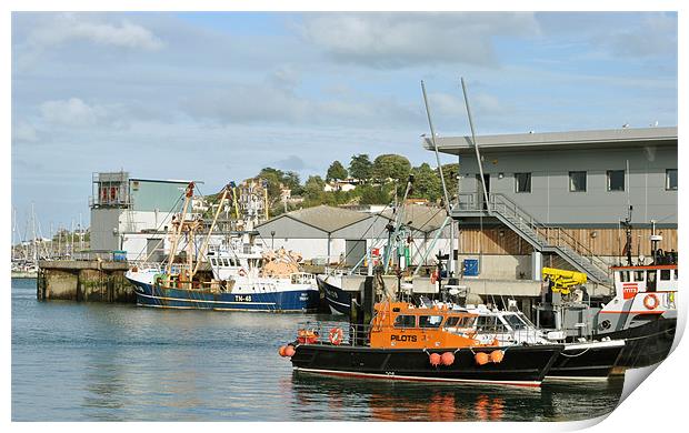 The Brixham Pilot Print by graham young