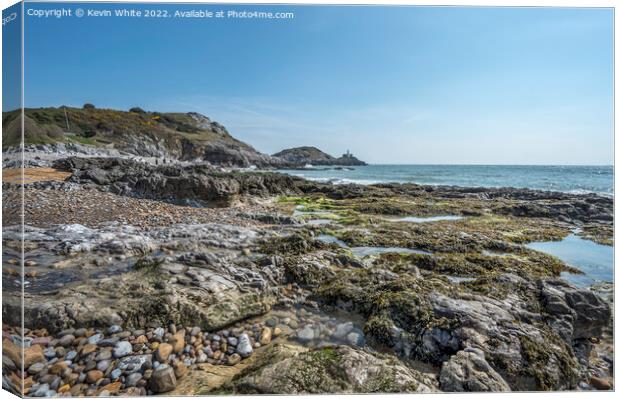 Beautiful natural Bracelet Bay the Gower Canvas Print by Kevin White