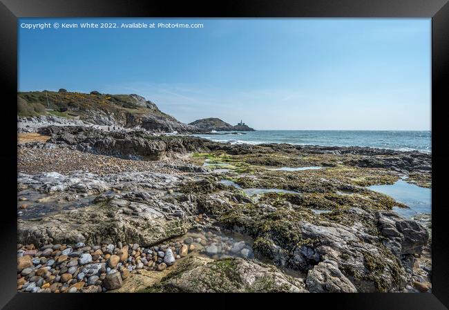 Beautiful natural Bracelet Bay the Gower Framed Print by Kevin White