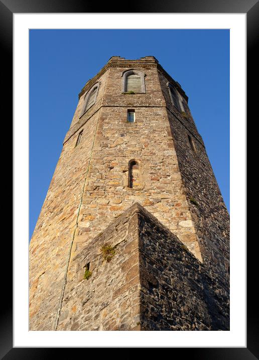 Old St Mary Church Bell Tower in Clonmel, Ireland Framed Mounted Print by Artur Bogacki