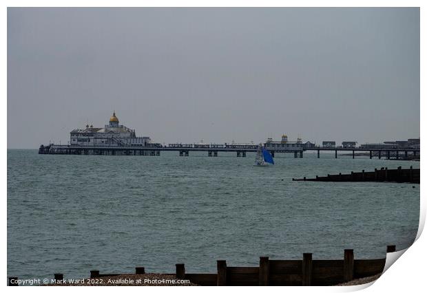 Eastbourne Pier in May Print by Mark Ward