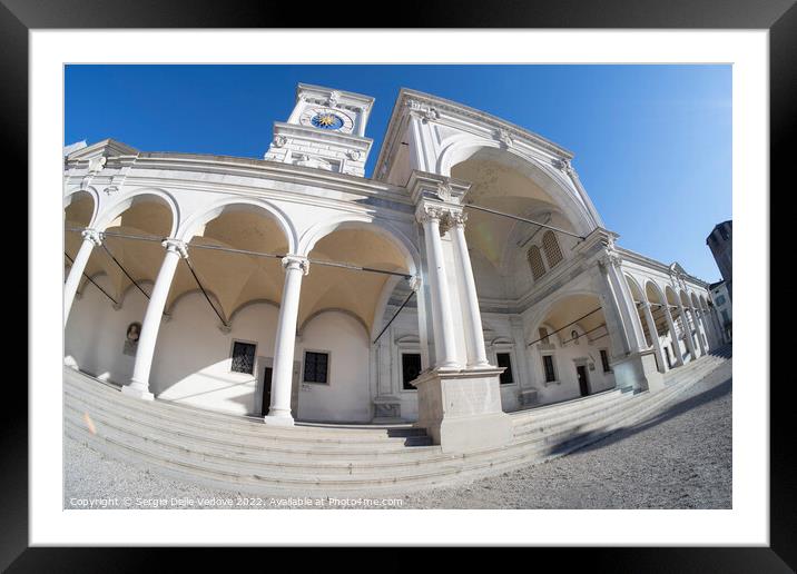  Loggia of San Giovanni in Udine, Italy Framed Mounted Print by Sergio Delle Vedove