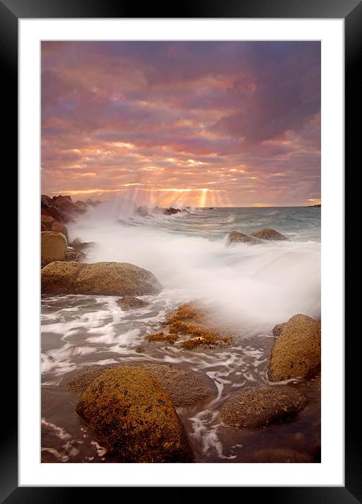 Dawn Tide Rising  Framed Mounted Print by Mike Dawson