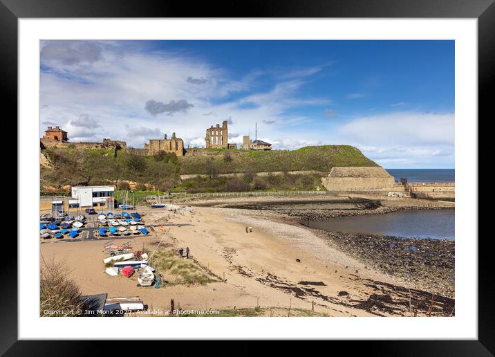 Prior's Haven, Tynemouth Framed Mounted Print by Jim Monk