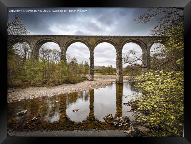 Lambley Viaduct Framed Print by Aimie Burley