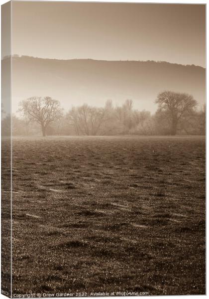 Yorkshire Mist Canvas Print by Drew Gardner