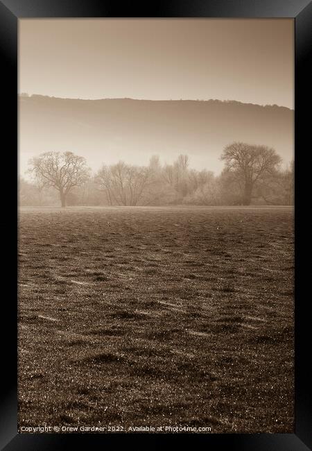 Yorkshire Mist Framed Print by Drew Gardner