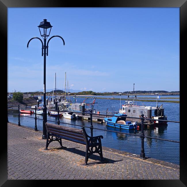 Irvine harbour Framed Print by Allan Durward Photography