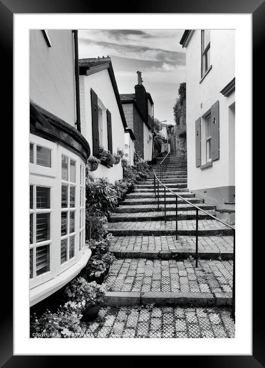 Mount Flagon Steps, Dartmouth Framed Mounted Print by Stuart Wyatt